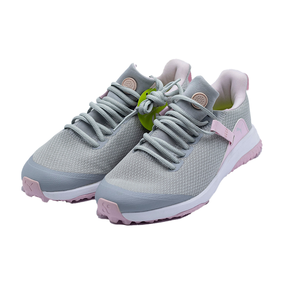 Tenis Gris Con Rosa Puma Nino