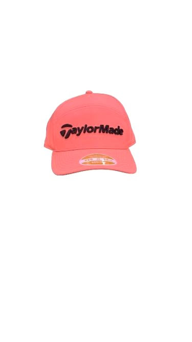 Gorra Taylor Made Naranja con Logo Negro
