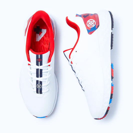 TENIS G  FORE BLANCOS  / ROJO