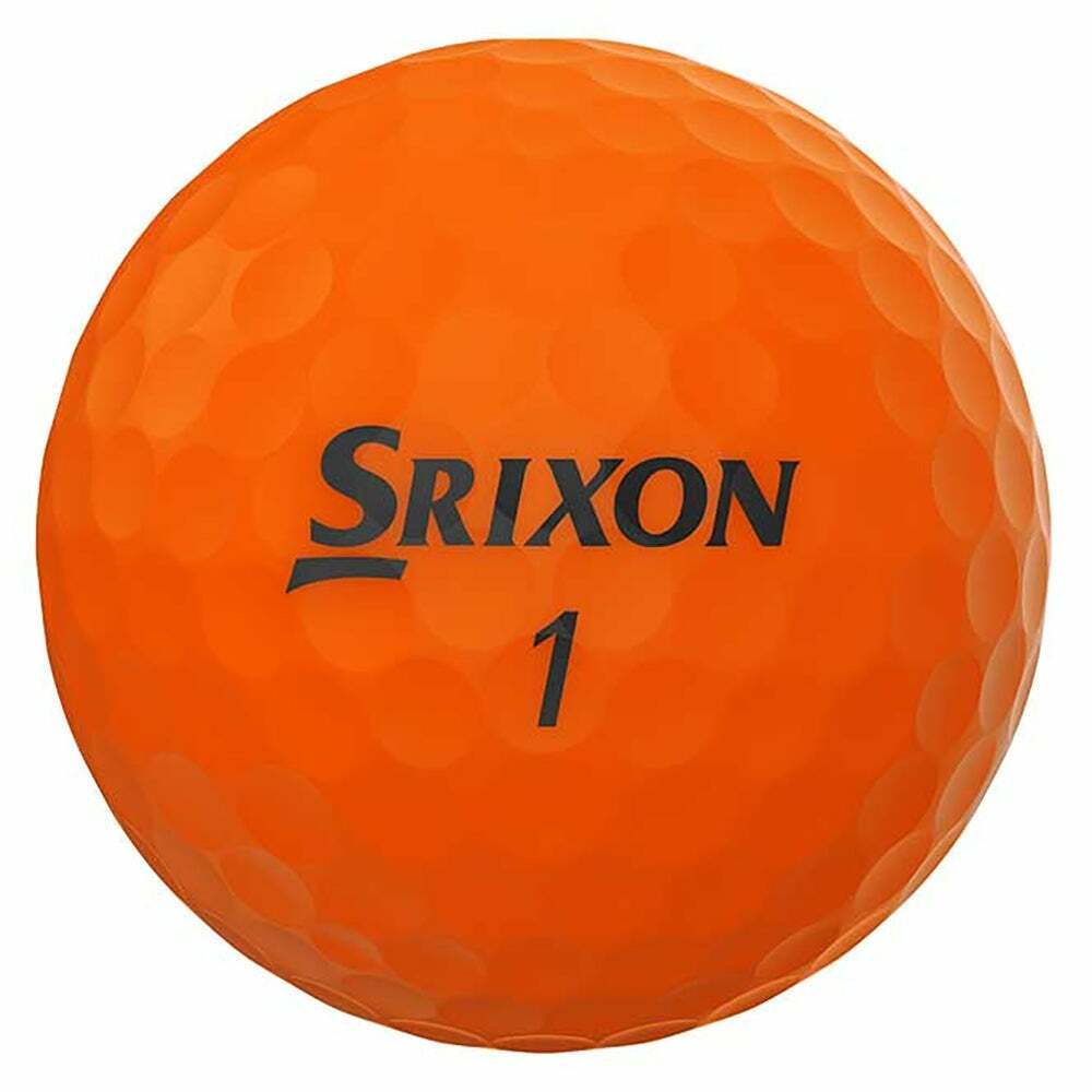 Pelota Srixon  Soft  feel  naranja británico- docena