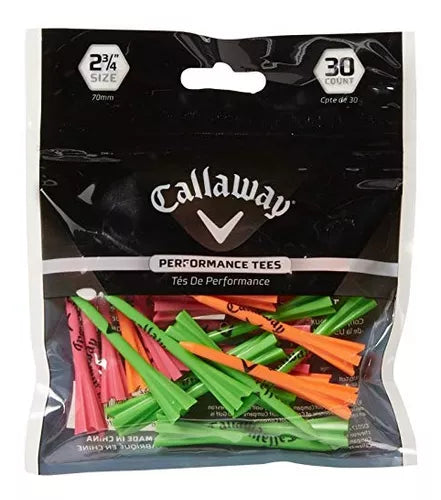 Tees Callaway de   Colores  Medida 3 1/4"